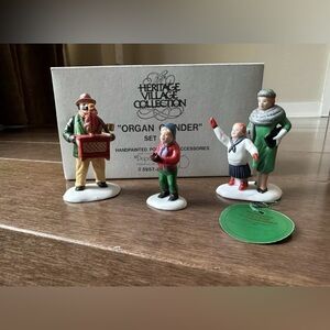 Dept. 56 - Heritage Village Collection - Organ Grinder #5957-9 (RETIRED 1991)